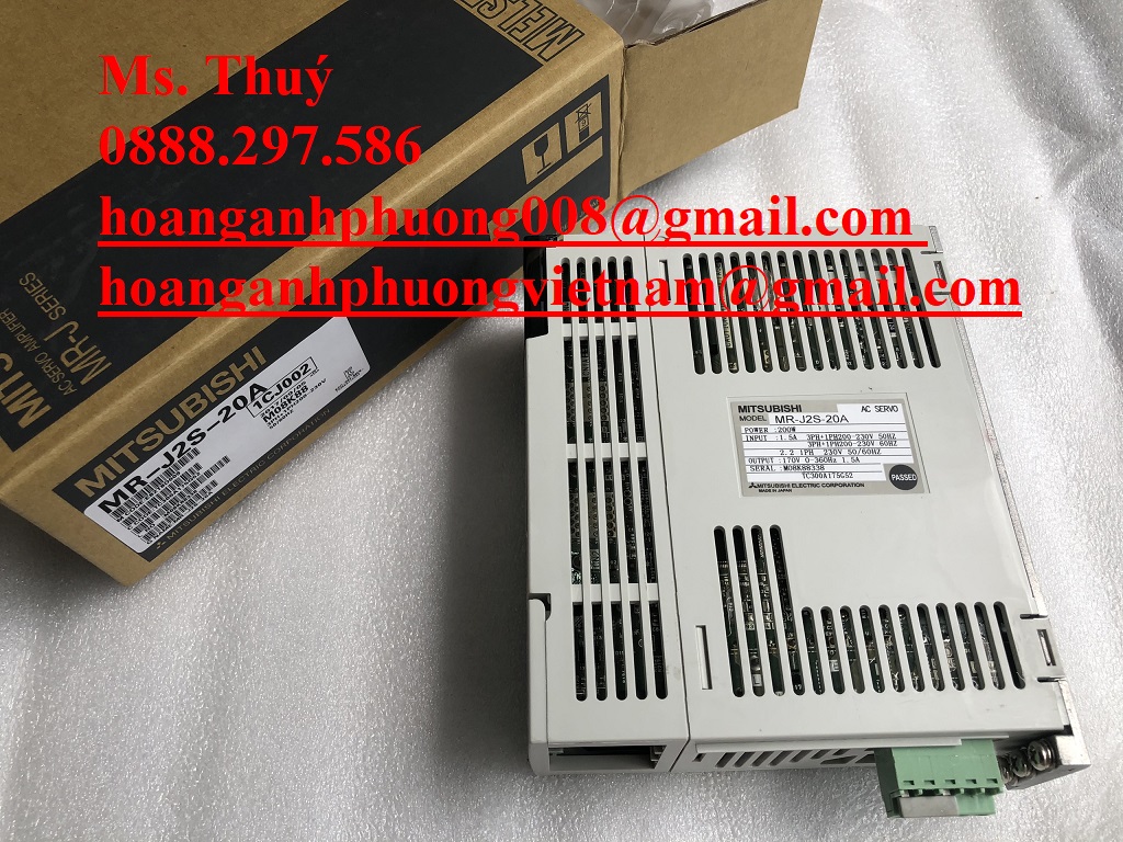 Bộ điều khiển Servo Mitsubishi MR-J2S-20A mới 100%