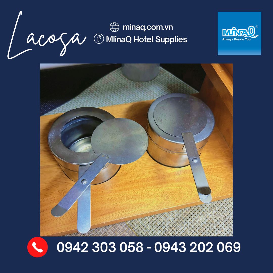 Bộ khay đá nướng bếp cồn chính hãng Lacosa