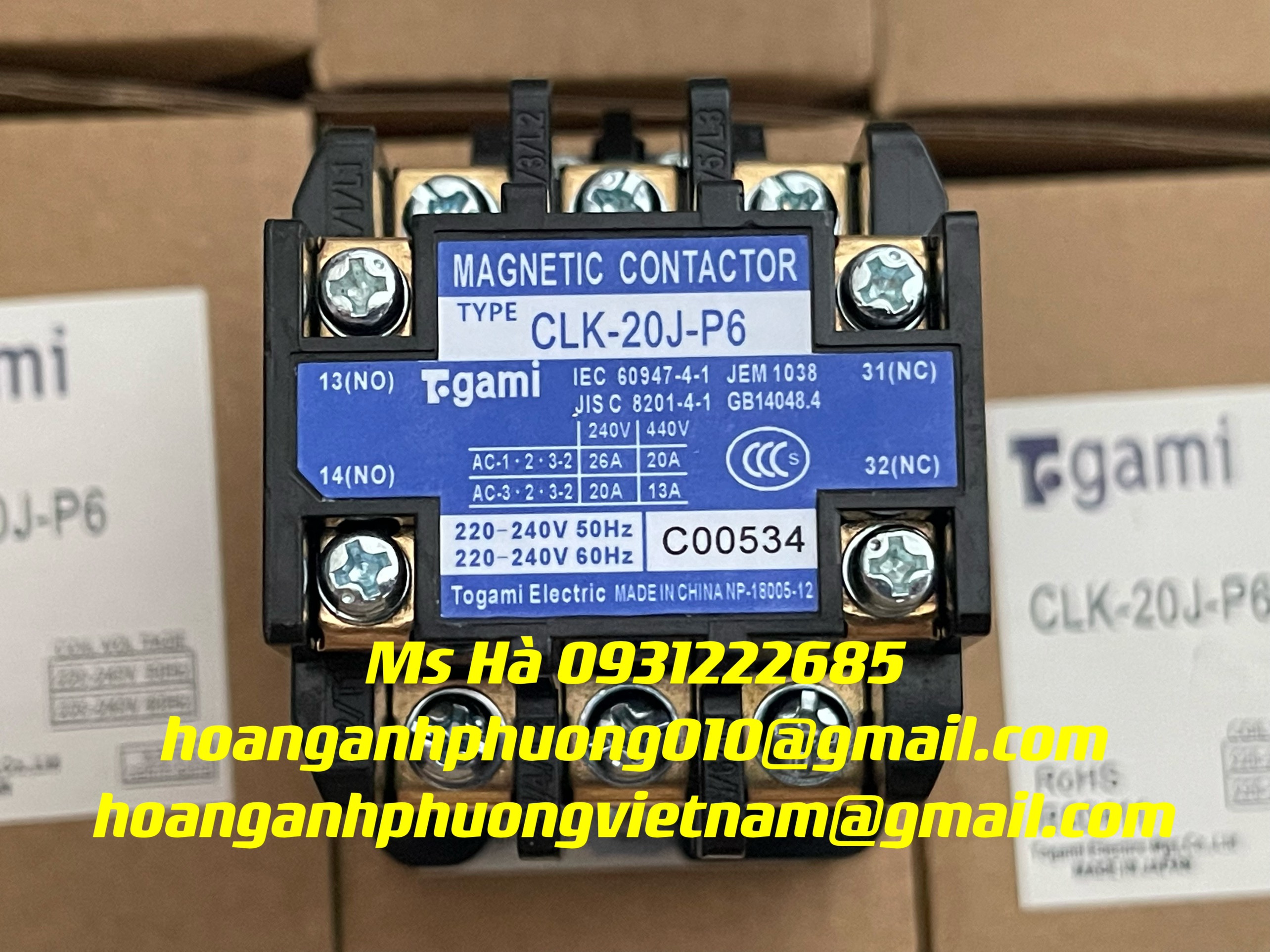 Relay togami CLK-20J-P6 hàng nhập khẩu giá tốt hiện nay