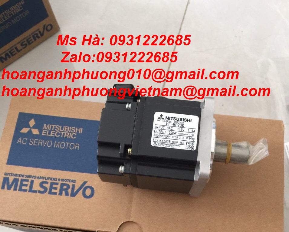 Động cơ chính hãng mitsubishi HF-MP23K mới 100%