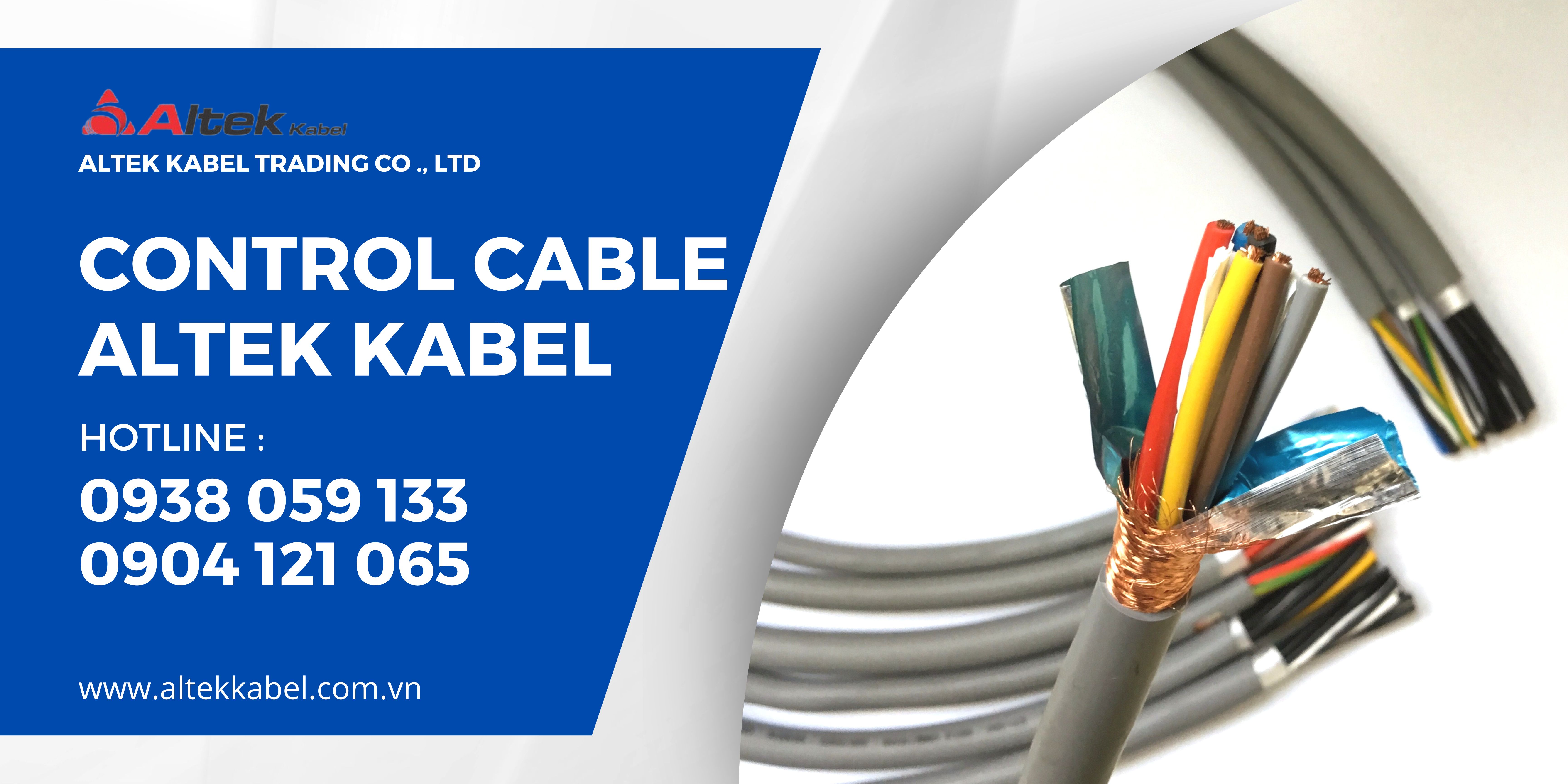 Cáp điều khiển ALTEK KABEL tiêu chuẩn Châu Âu