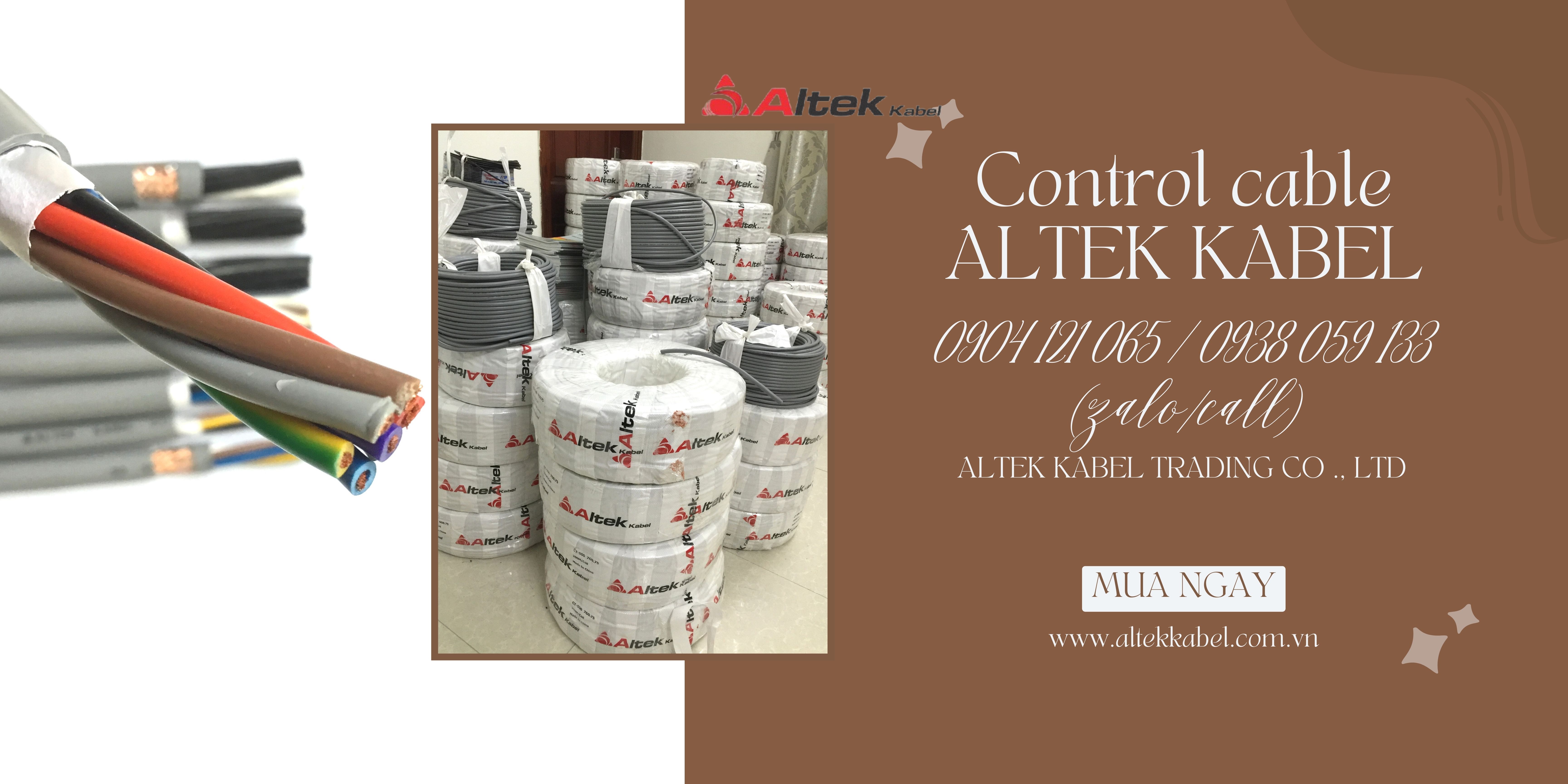 Cáp điều khiển ALTEK KABEL tiêu chuẩn Châu Âu