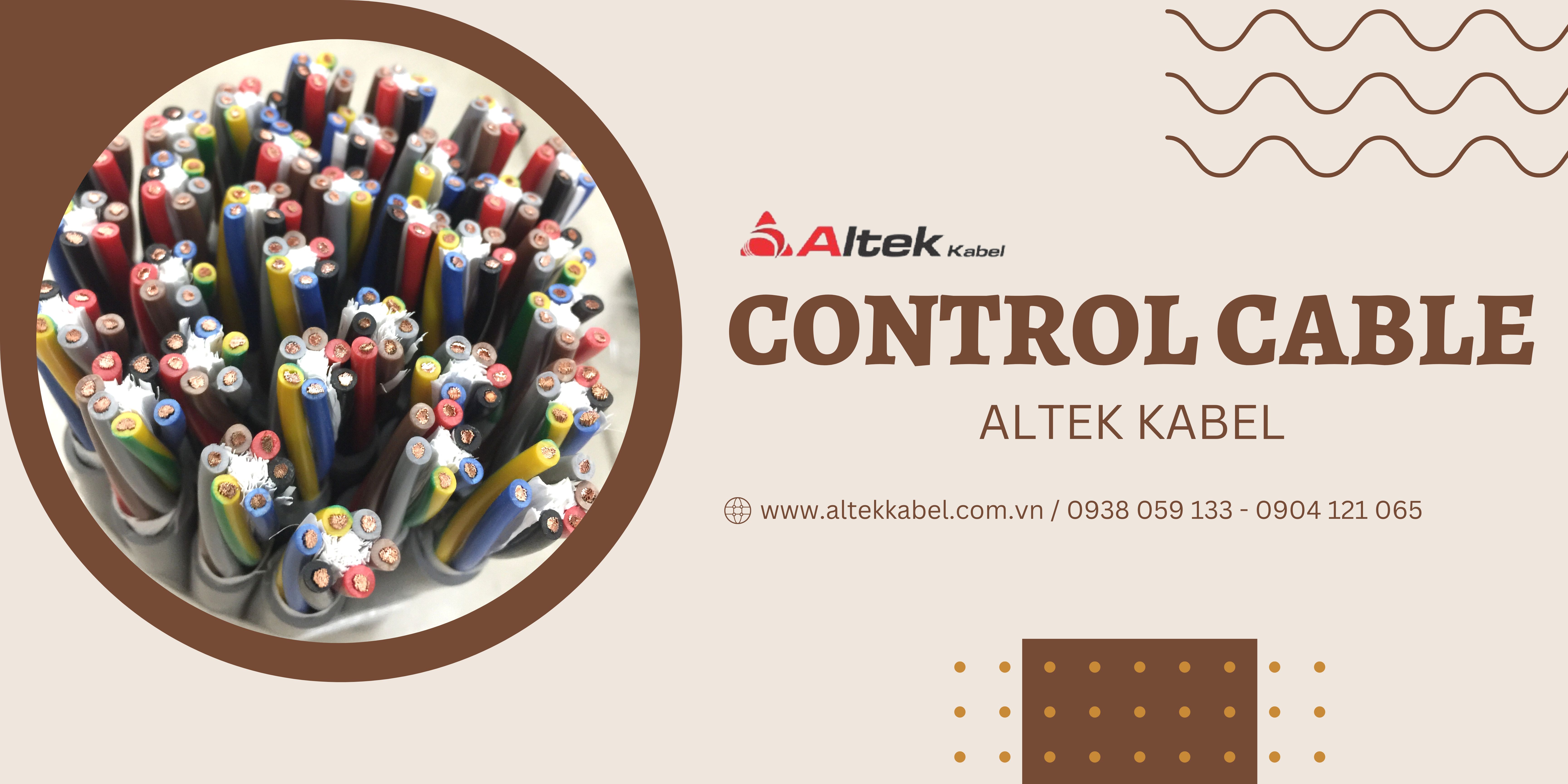 Cáp điều khiển ALTEK KABEL tiêu chuẩn Châu Âu
