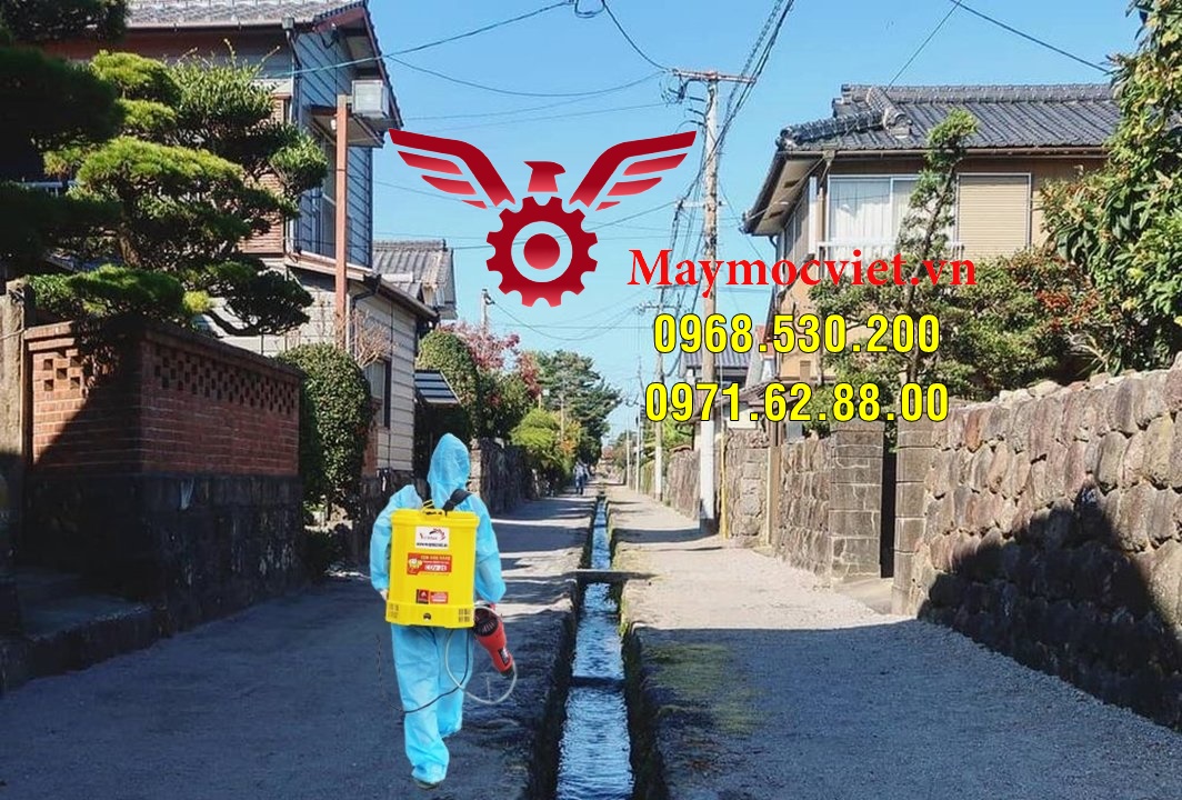 Máy phun thuốc muỗi cao cấp Turbo BA-6 tặng kèm hóa chất phun