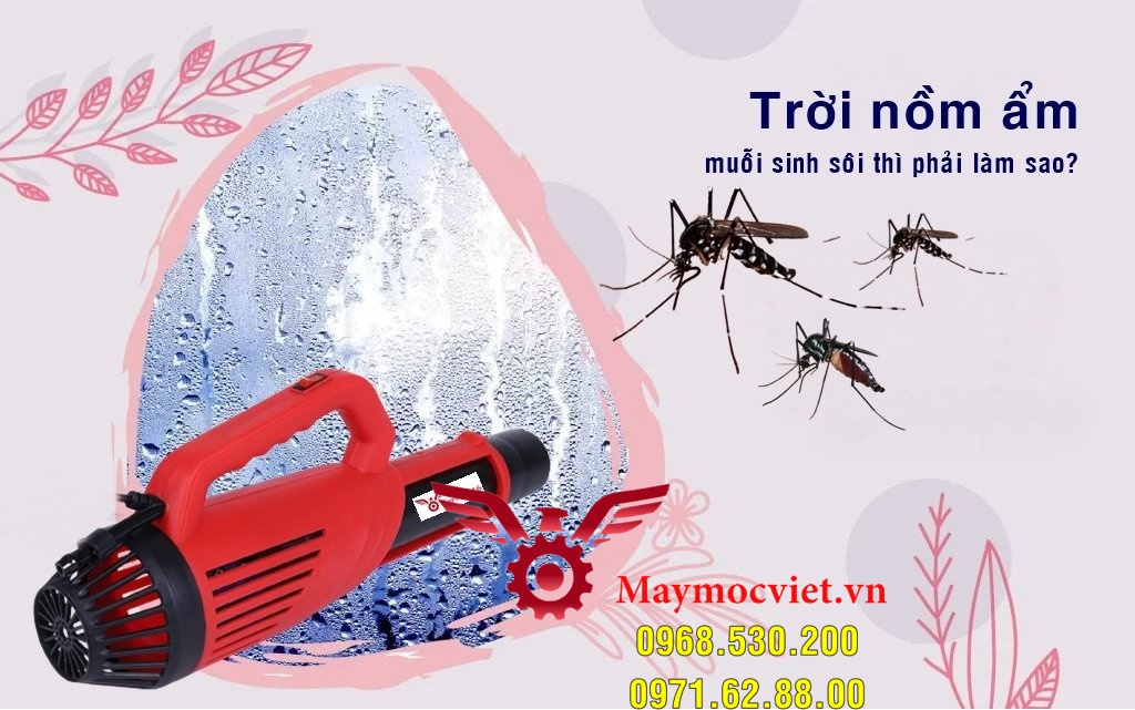 Máy phun thuốc muỗi cao cấp Turbo BA-6 tặng kèm hóa chất phun