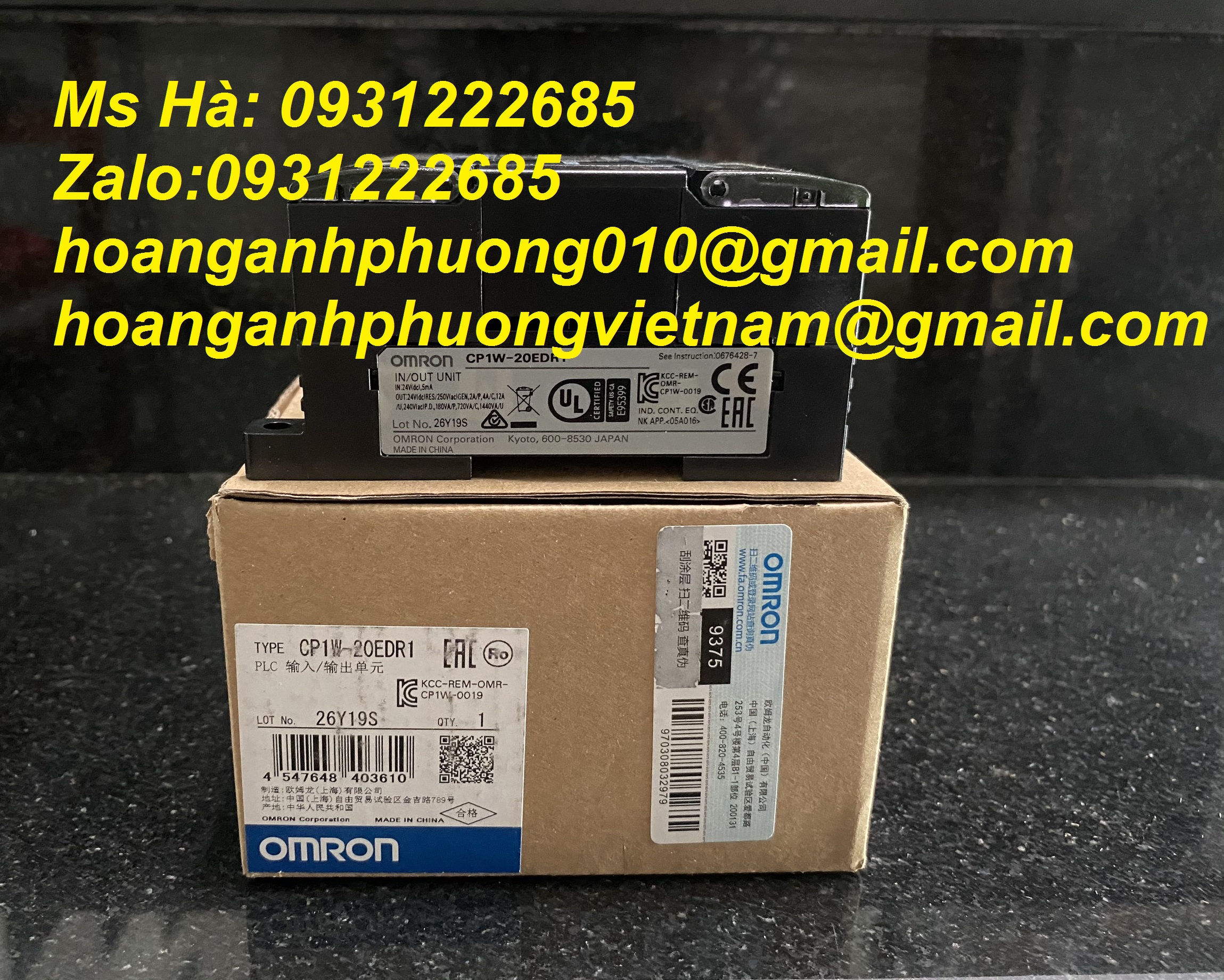 PLC omron hàng mới CPM1A-20EDR1 - bảo hành 12 tháng