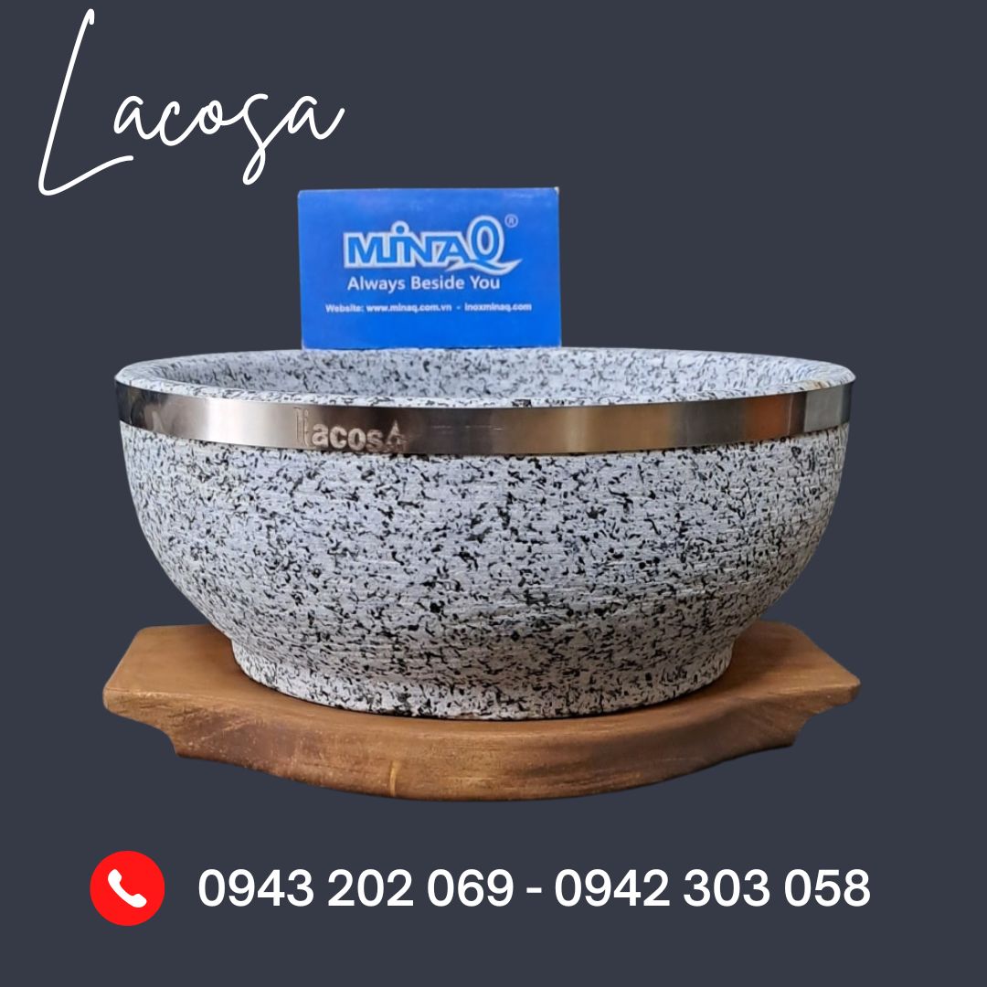 Tô đá giữ nhiệt Hàn Quốc chính hãng Lacosa