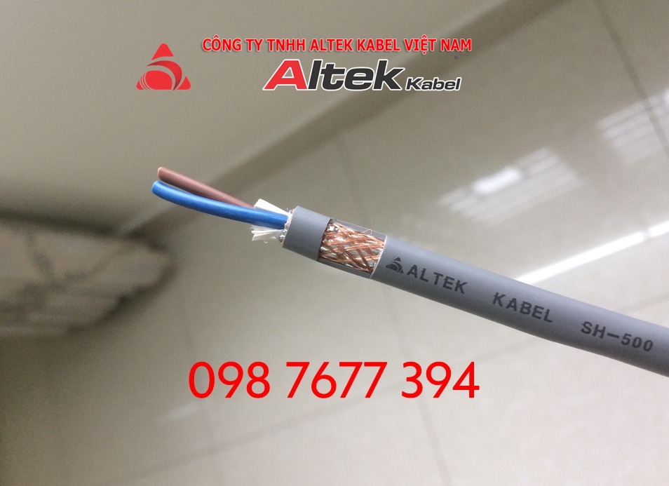 dây cáp điều khiển altek kabel dvv/sb 2x1.0