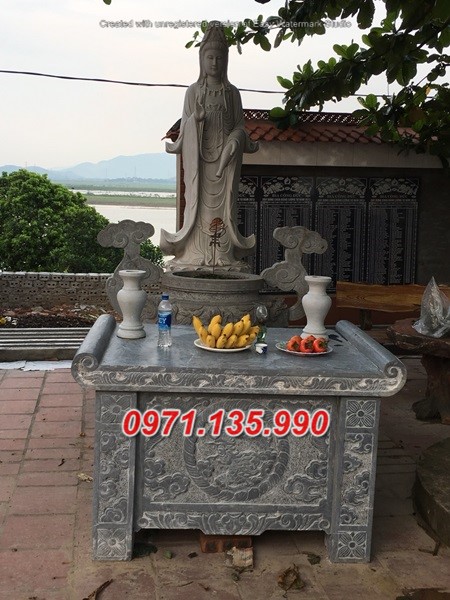 10 mẫu bàn lễ nhà thờ họ bằng đá đẹp bán tại hà nội 2023