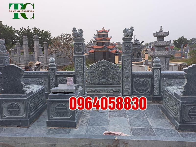 Khu lăng mộ đá xanh rêu bán tại Thái Nguyên