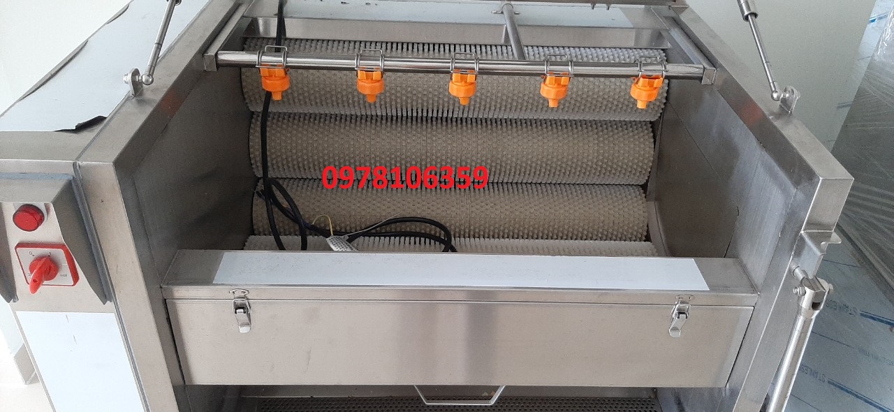 Máy rửa cà rốt/ khoai môn/ củ cải, máy rửa chà vỏ khoai lang