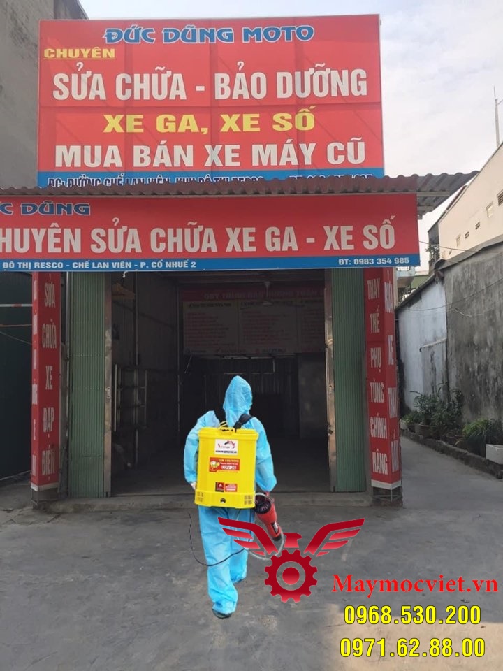 Máy phun thuốc muỗi Turbo BA-6 cho gia đình và các khu bếp