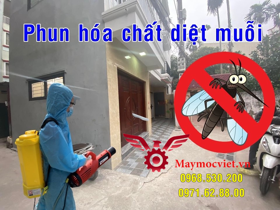 Máy phun thuốc muỗi Turbo BA-6 cho gia đình và các khu bếp