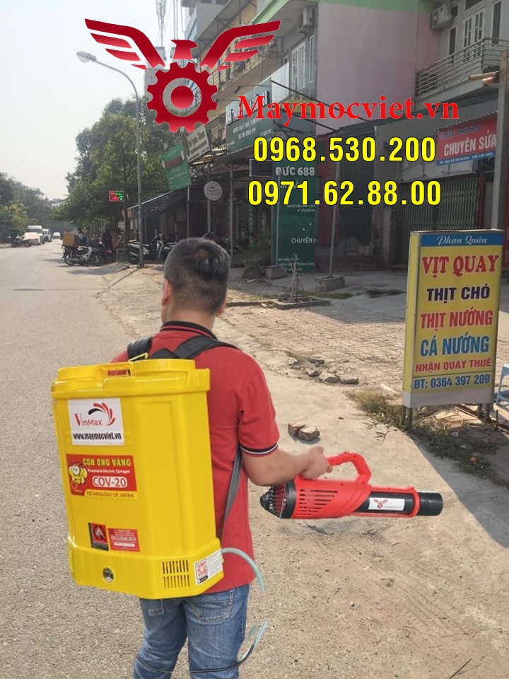 Máy phun thuốc muỗi Turbo BA-6 cho gia đình và các khu bếp