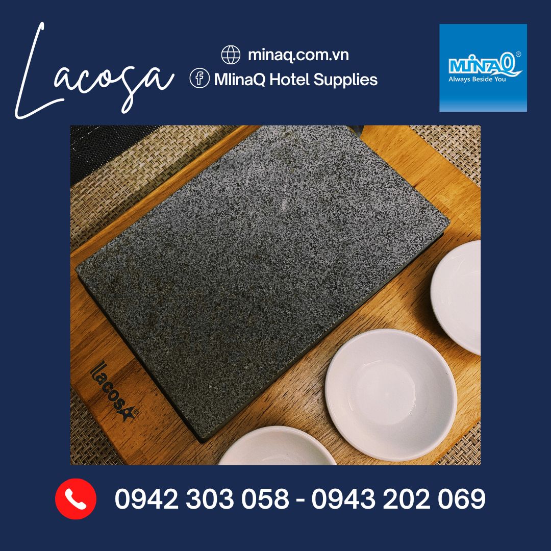 Bộ đá nướng núi lửa cao cấp chính hãng Lacosa