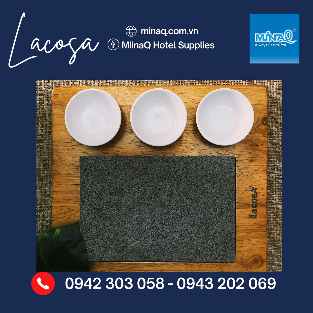 Bộ đá nướng núi lửa cao cấp chính hãng Lacosa