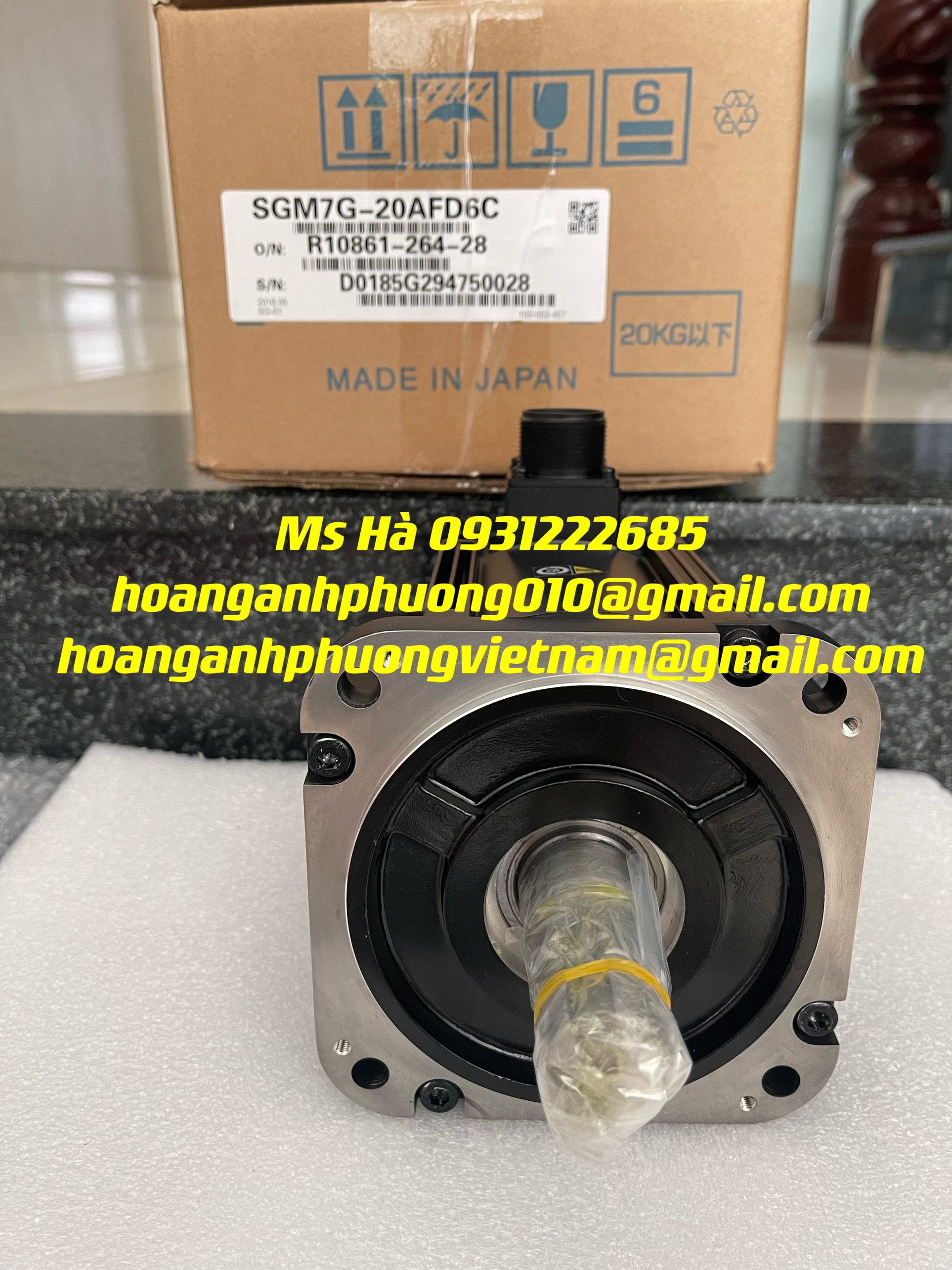 Nhập khẩu dòng yaskawa giá rẻ SGM7G-20AFD6C