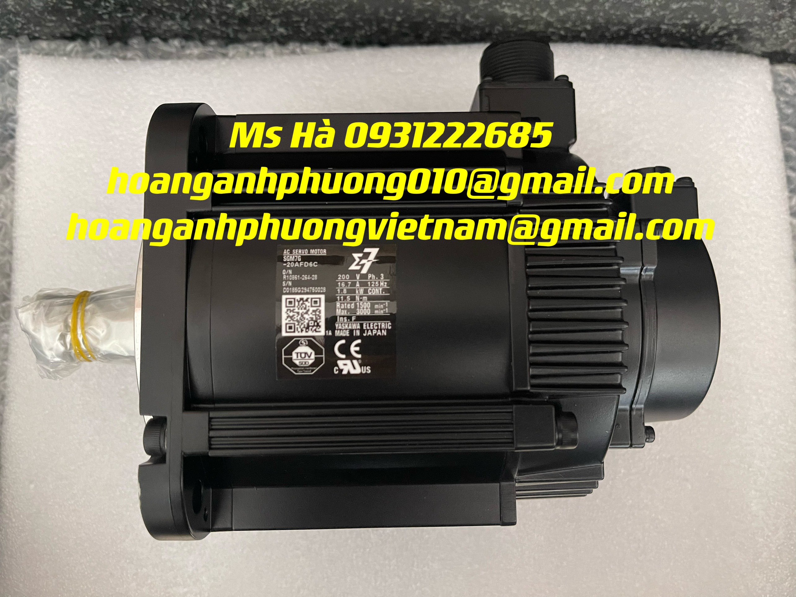 Nhập khẩu dòng yaskawa giá rẻ SGM7G-20AFD6C