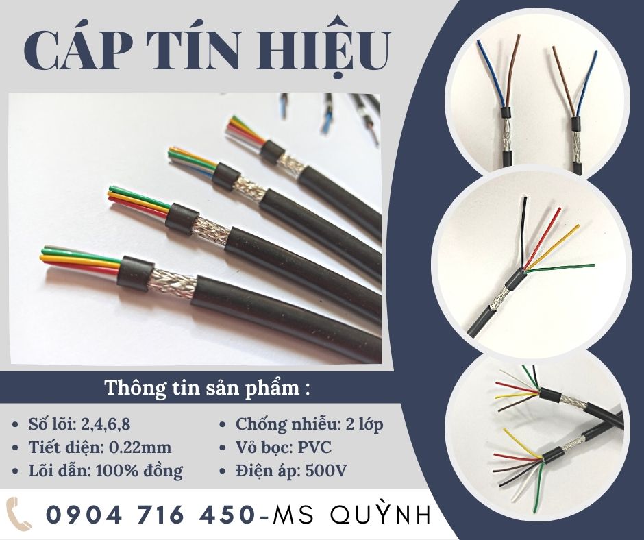 Cáp tín hiệu tại Hồ Chí Minh, Hà Nội, Đà Nẵng