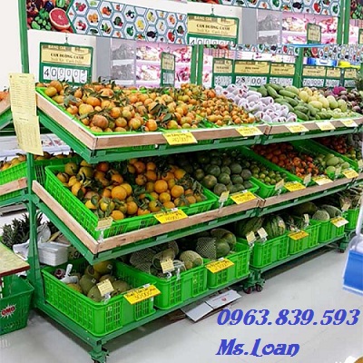 Sóng nhựa hở đựng trái cây, rau củ quả kê kệ / 0963.839.593