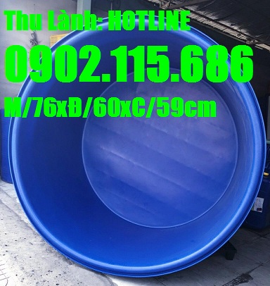 Thùng nhựa tròn 200l, thùng nhựa dung tích lớn giá rẻ 200l