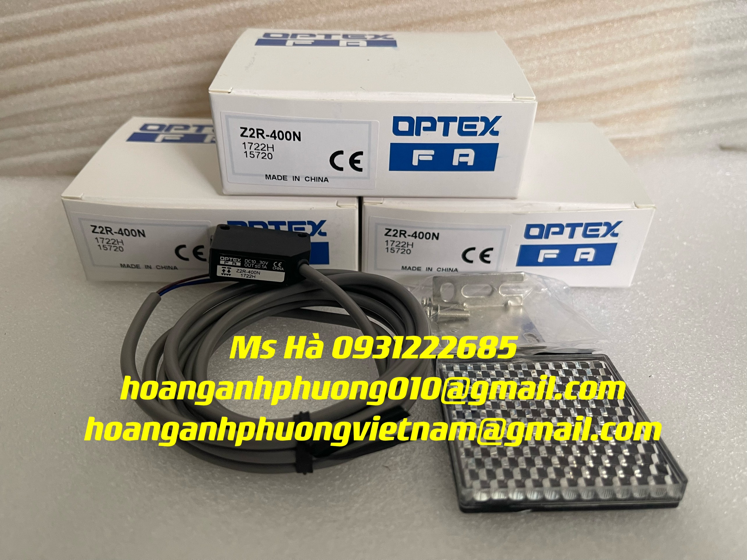 Hàng chính hãng Z2R-400N optex - cảm biến nhập khẩu