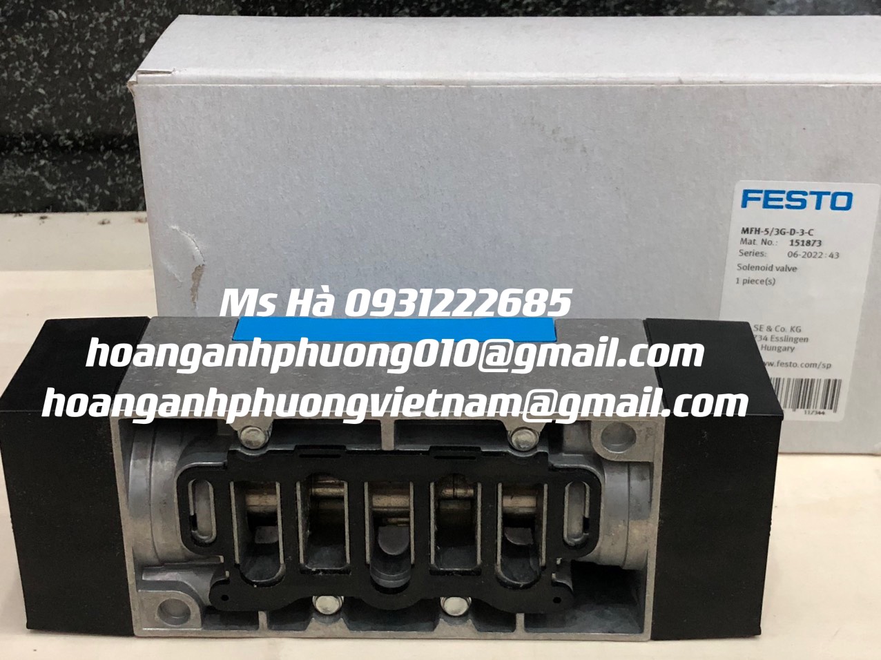 Festo dòng van nhập khẩu chính hãng 100% MFH-5/3G-D-3-C