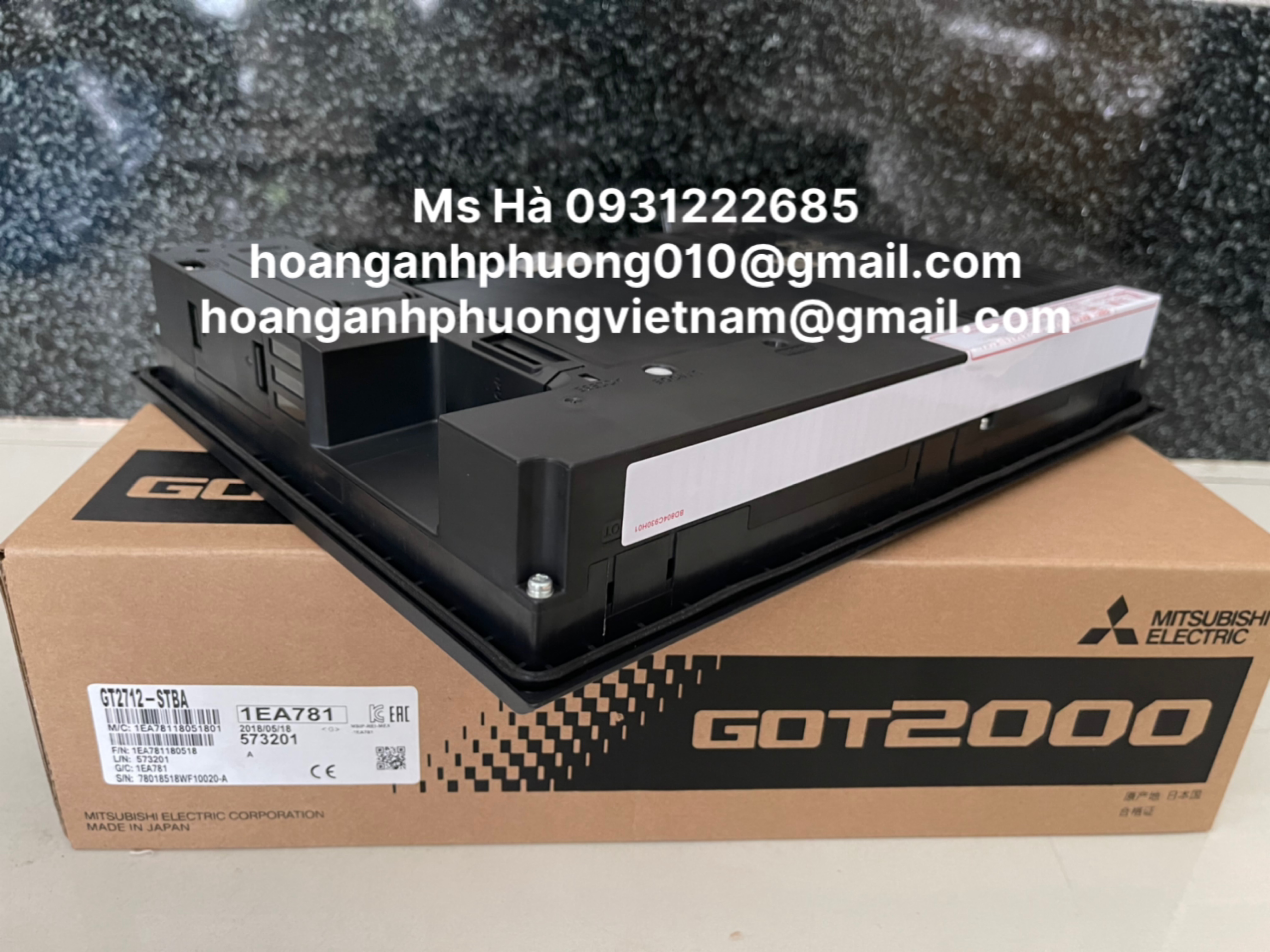 GT2712-STBA mitsubishi  hàng mới  màn hình 12 inch