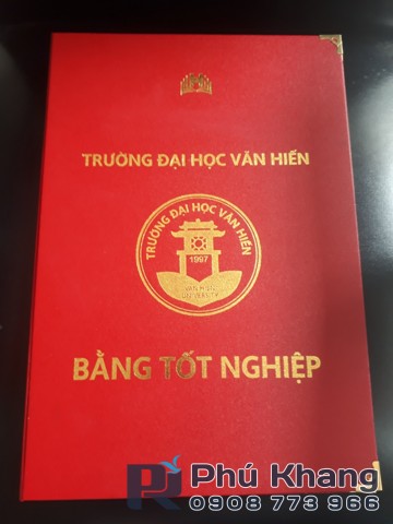 Xưởng may bìa da đựng bằng đại học, vỏ da kẹp bằng tốt nghiệp