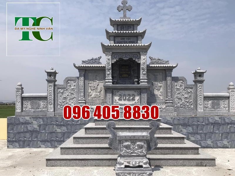bán lăng thờ đá có cánh cao cấp tại hà nội