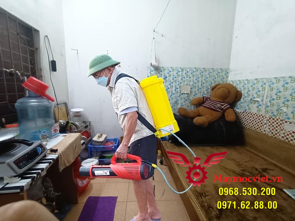 Máy phun diệt muỗi , loăng quăng cao cấp Turbo BA-6