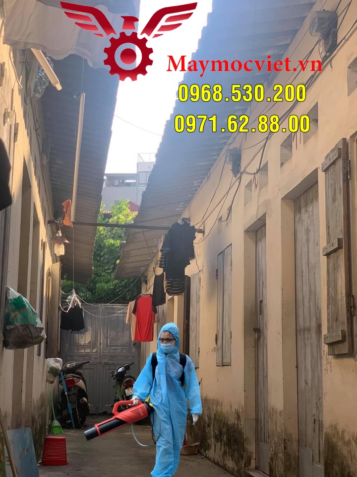 Máy phun diệt muỗi , loăng quăng cao cấp Turbo BA-6