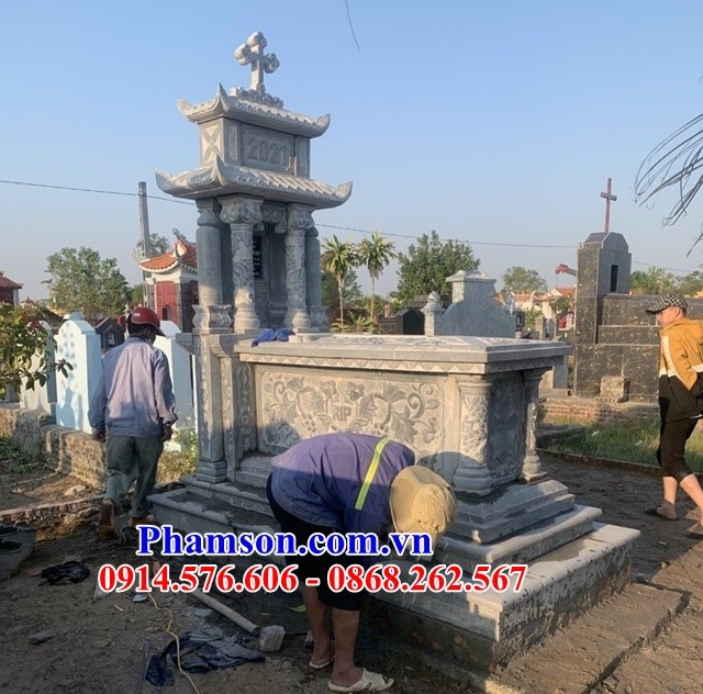 16172 lăng mộ bằng đá hai mai đẹp cao cấp bán đắk lắk