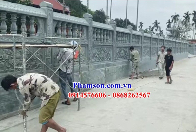 16517 thiết kế tường bao bằng đá tự nhiên bán hà tĩnh