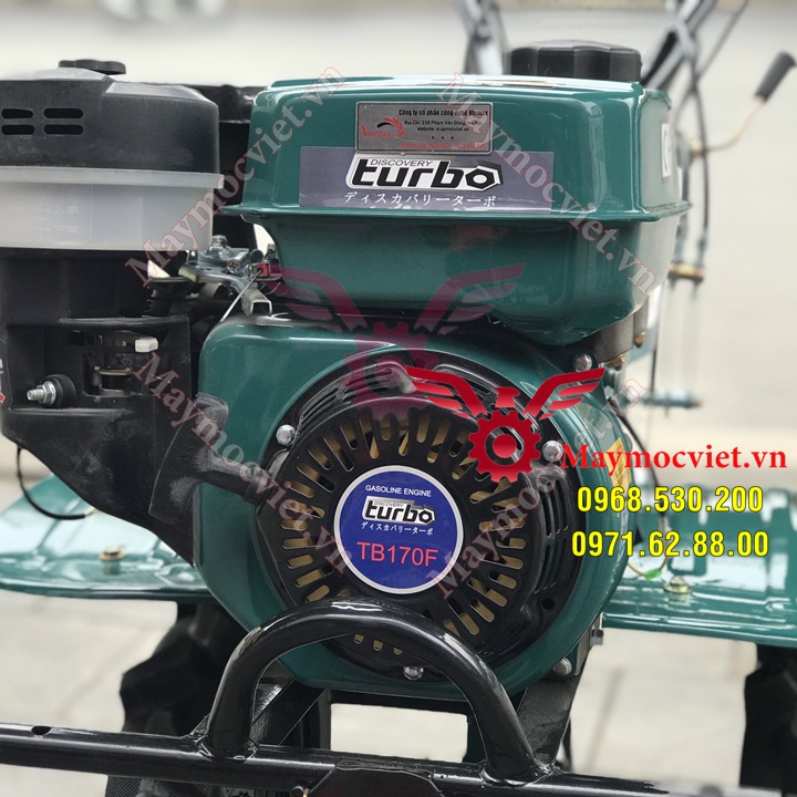 Máy xới đất chạy xăng giá rẻ Turbo 170F- bảo hành 12 tháng