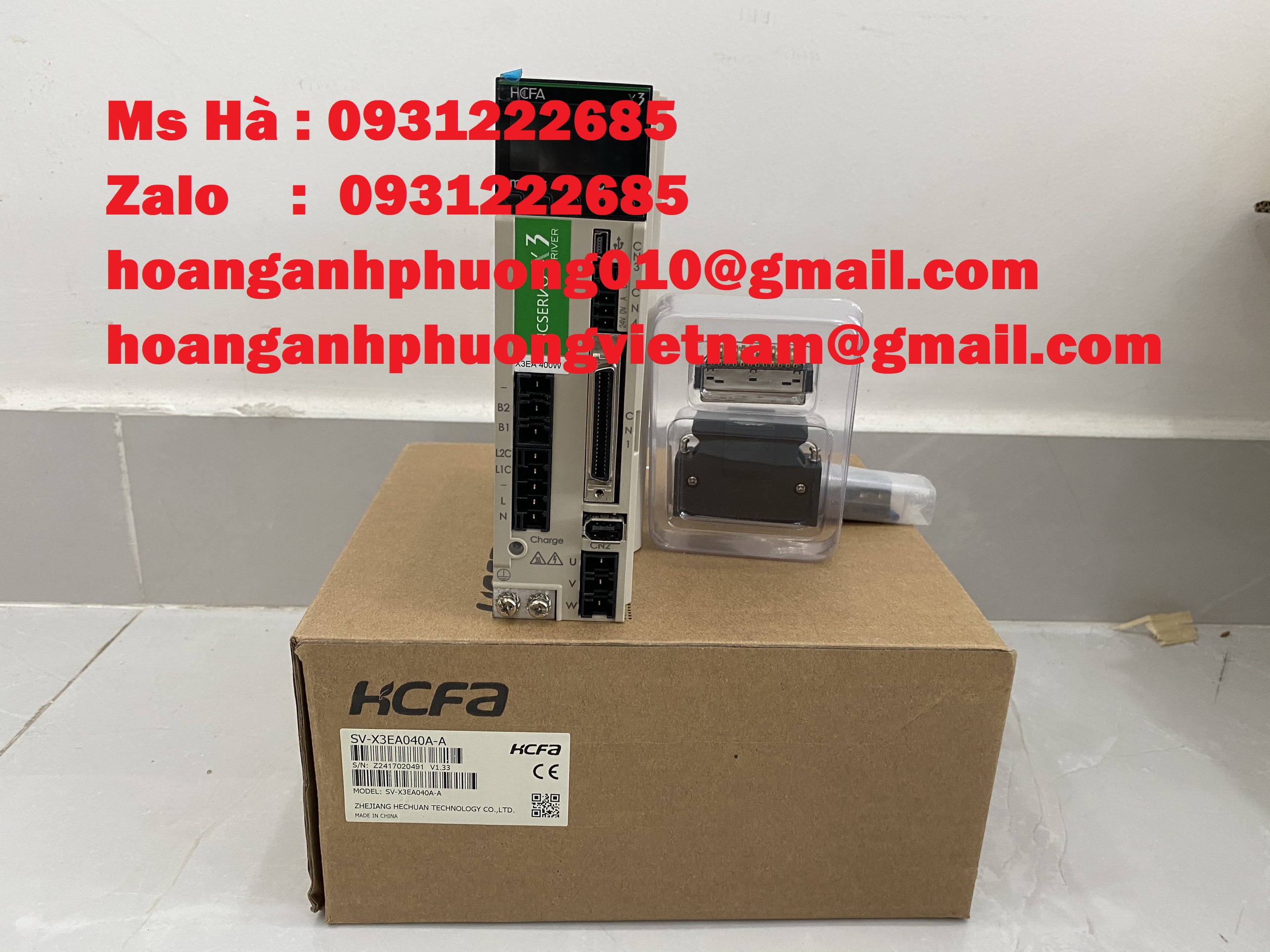 Servo driver SV-X3EA040A-A HCFA mới, giá tốt hiện nay