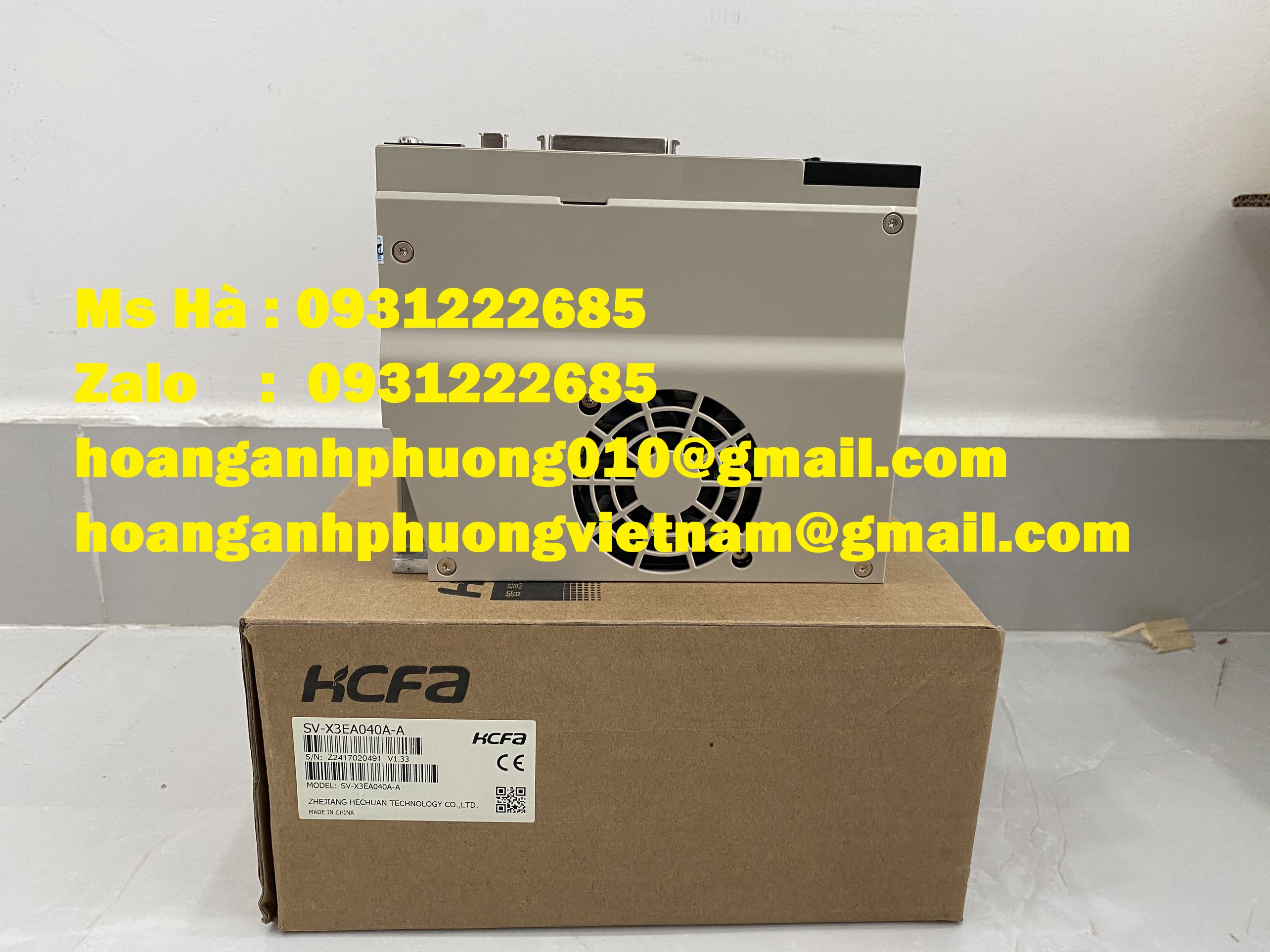 Servo driver SV-X3EA040A-A HCFA mới, giá tốt hiện nay