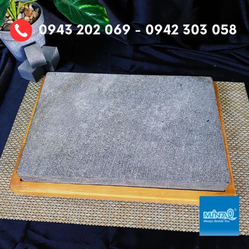 Khay đá nướng thịt Lacosa hình chữ nhật  MinaQ