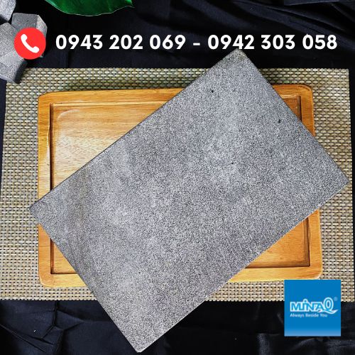 Khay đá nướng thịt Lacosa hình chữ nhật  MinaQ