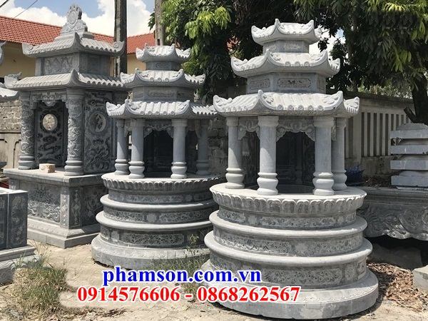 16544 mộ bằng đá lục lăng bát giác đẹp bán hà nội