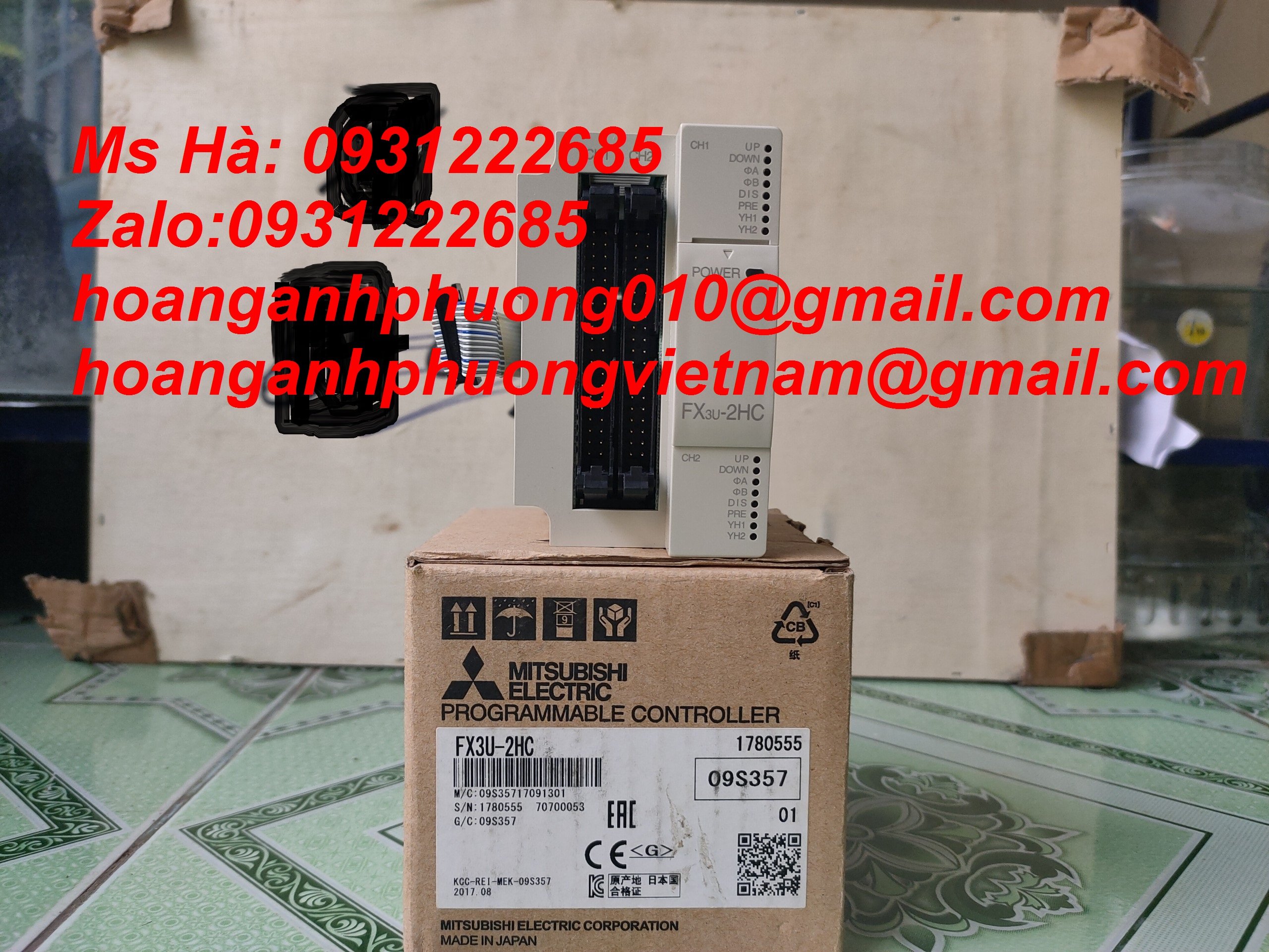 FX3U series chính hãng  FX3U-2HC  Hoàng Anh Phương