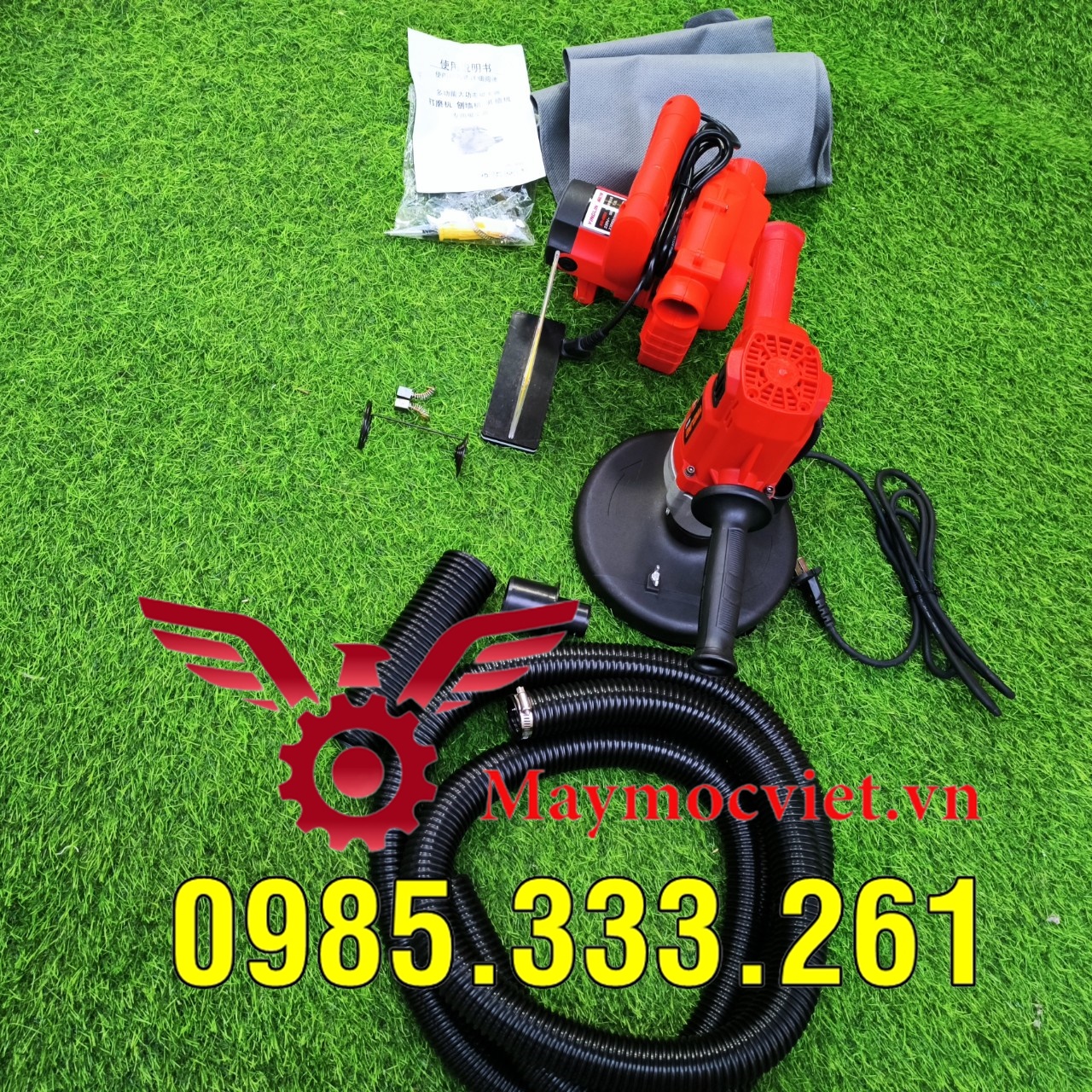 Bộ máy mài cầm tay có hút bụi XH8001 Vinmax