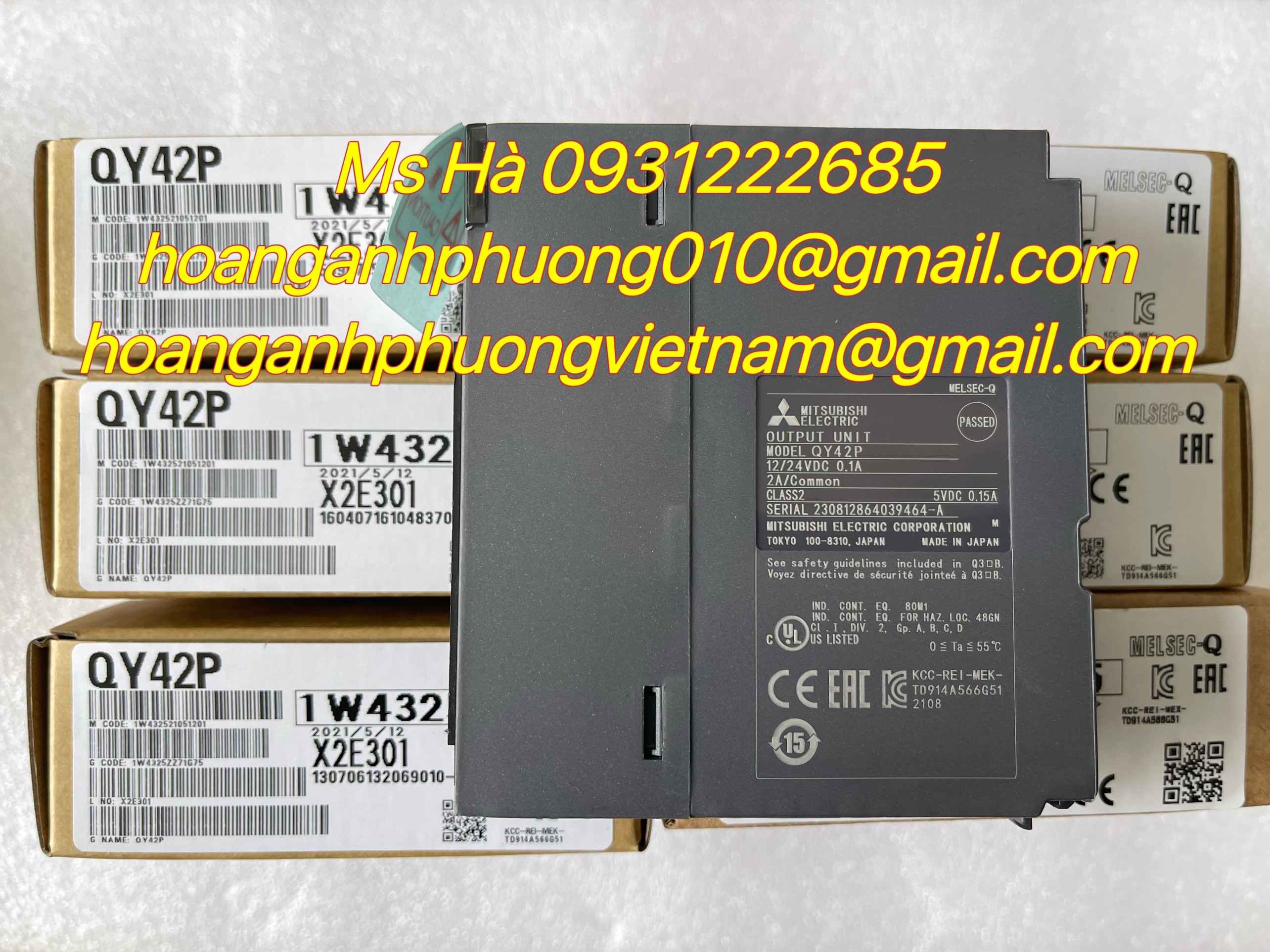 Dòng Q melsec mitsubishi nhập khẩu QY42P - Bình Dương