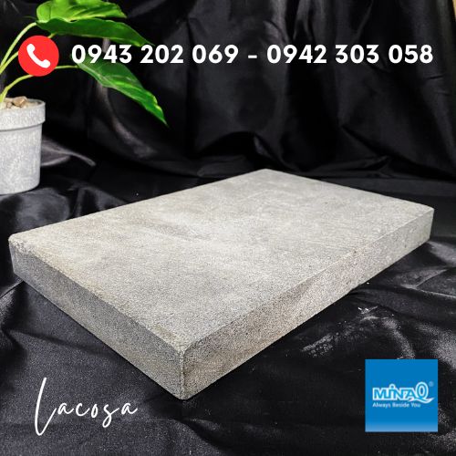 Khay đá nướng núi lửa không khói chính hãng Lacosa