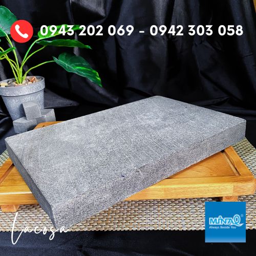 Khay đá nướng núi lửa không khói chính hãng Lacosa