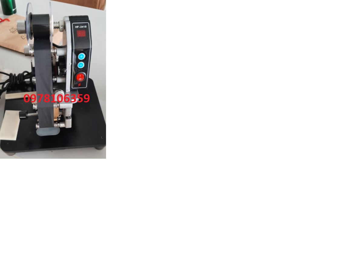 Máy in date thủ công, máy in hạn sử dụng, máy đóng date lên tem nhãn