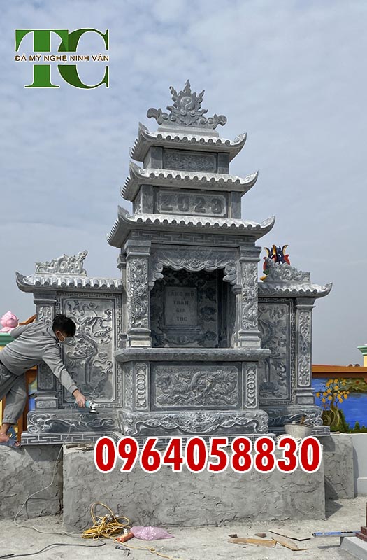 Lựa chọn lăng thờ đá đẹp lễ Thanh Minh lắp đặt tại Nam Định