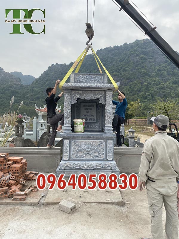 Lựa chọn lăng thờ đá đẹp lễ Thanh Minh lắp đặt tại Nam Định