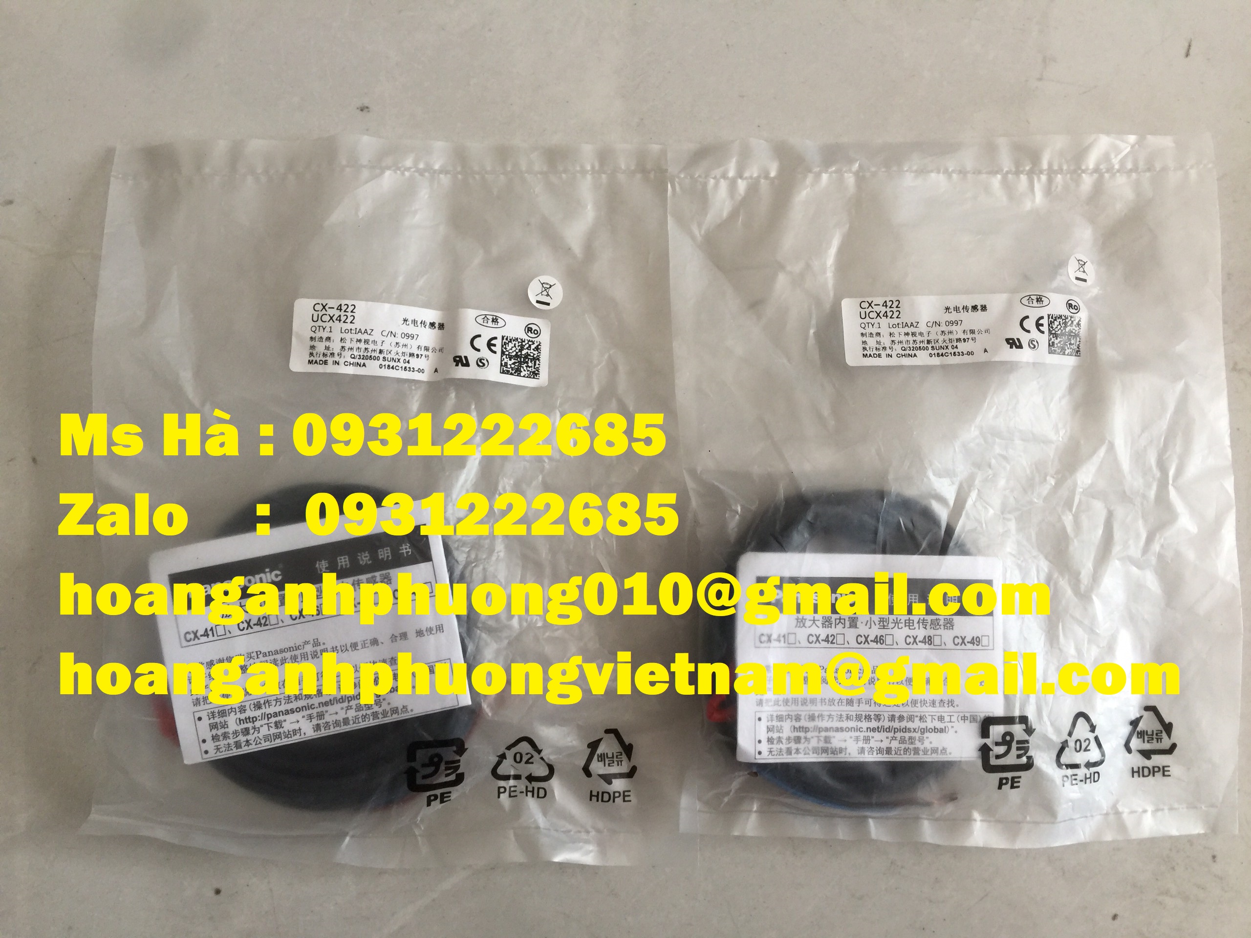 CX-411, CX-422 cảm biến, Panasonic, bảo hành 12 tháng