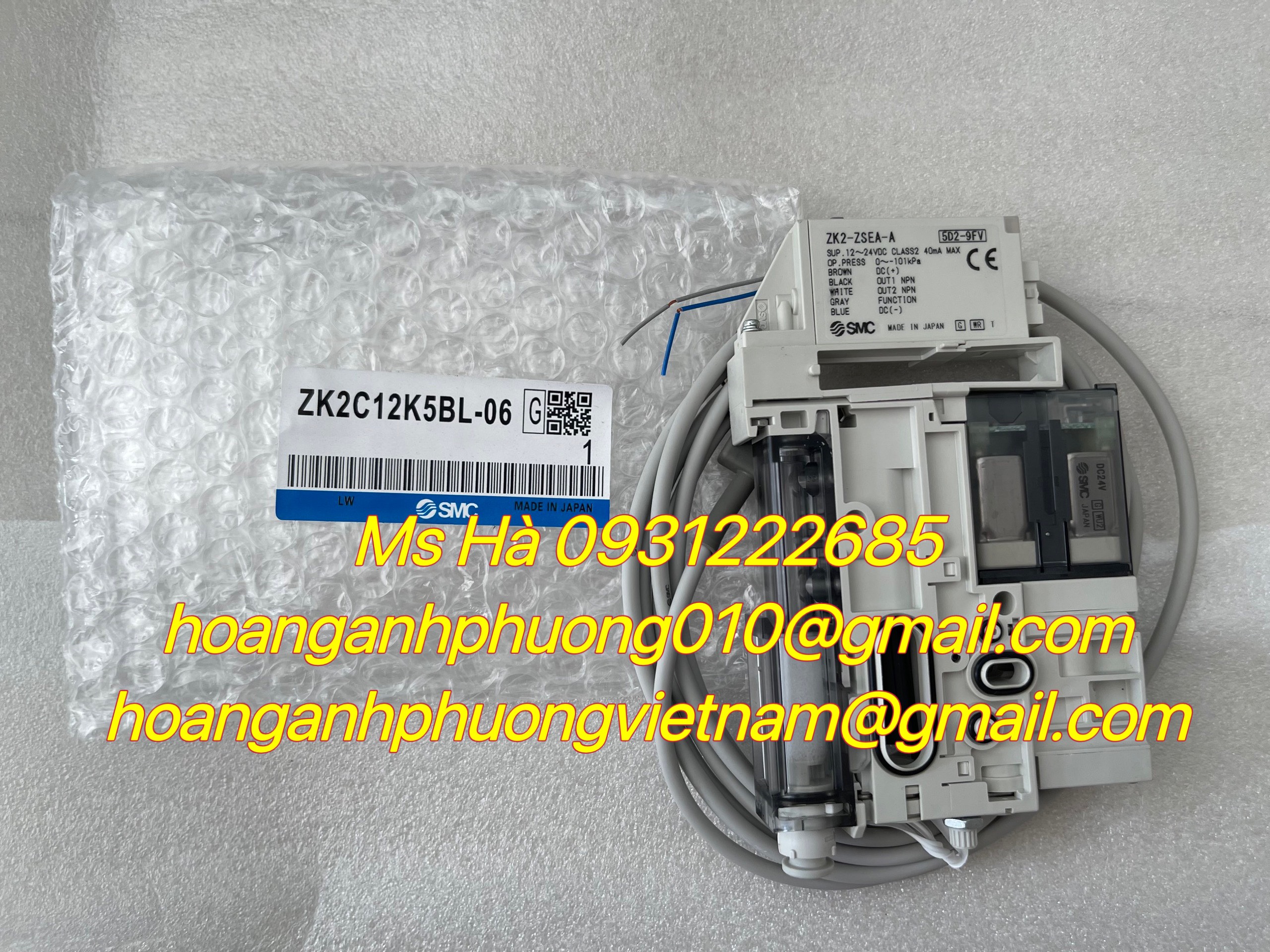 Bộ hút chân không ZK2 series chính hãng dòng SMC ZK2C12K5BL-06